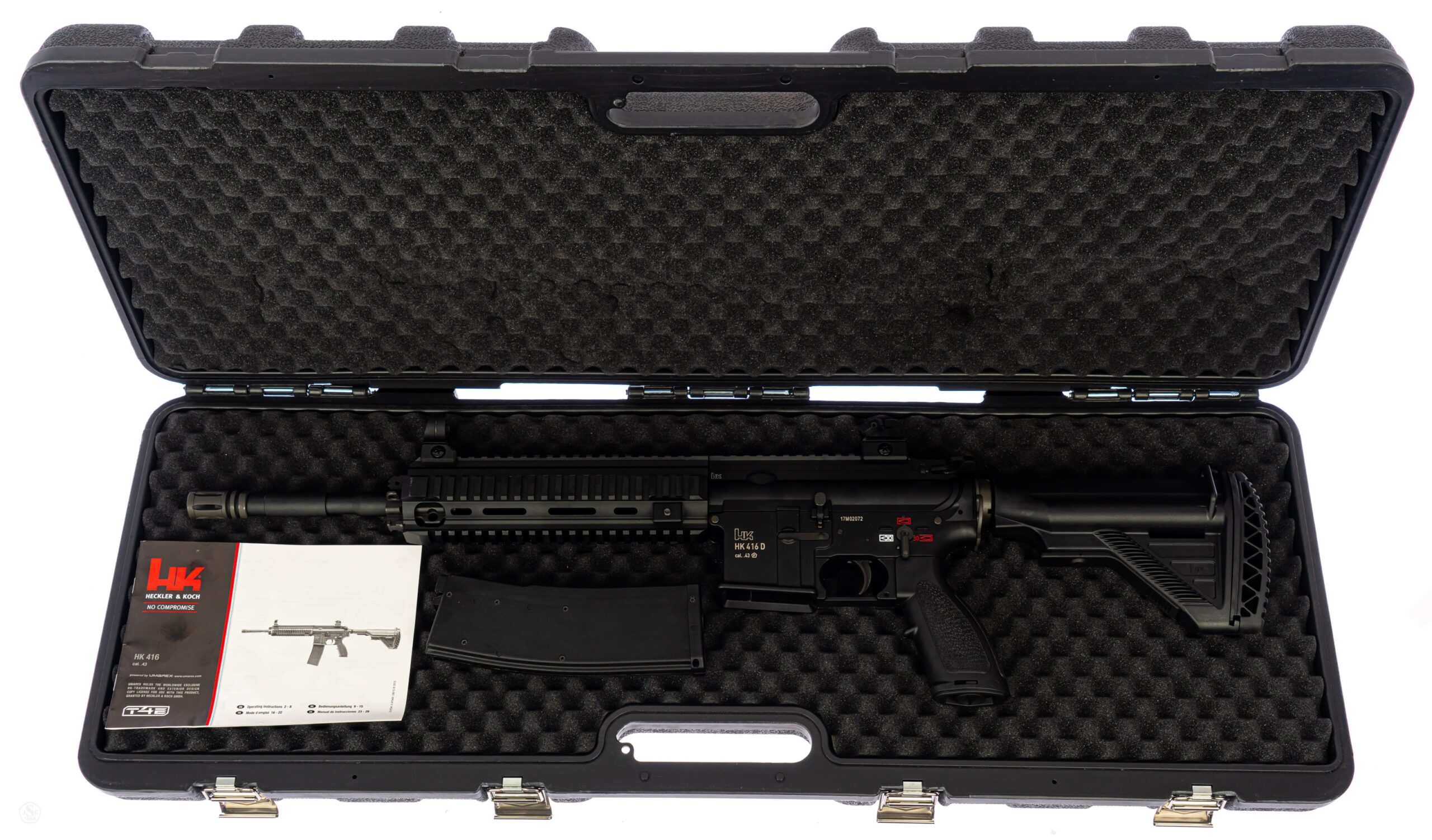 Heckler & Koch 416D Full-Auto .43 T4E kumi-,muovi-ja kalkkikuula-ase CO2 - Image 5