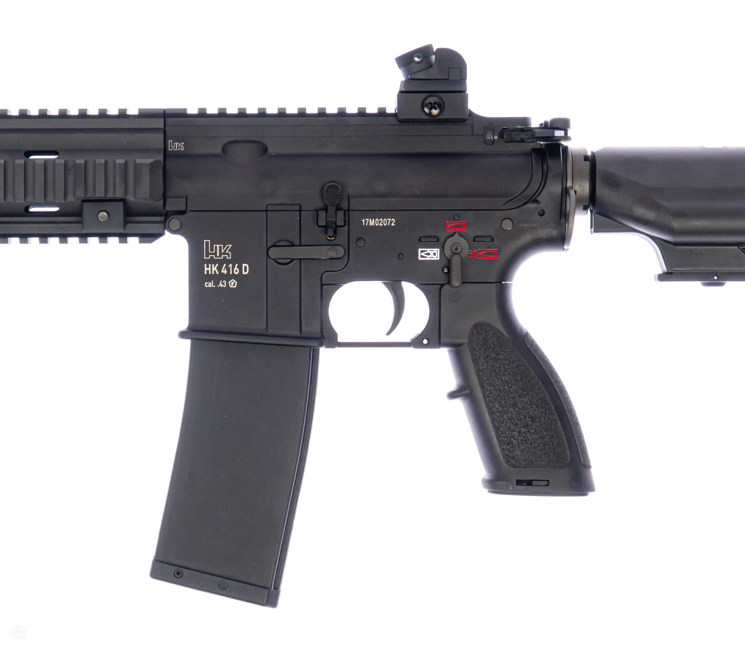 Heckler & Koch 416D Full-Auto .43 T4E kumi-,muovi-ja kalkkikuula-ase CO2 - Image 4