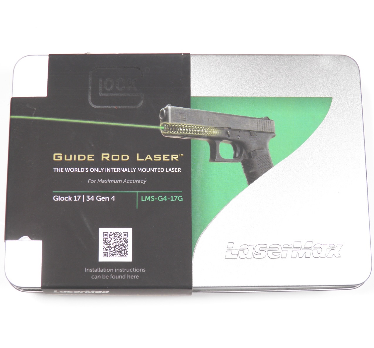 Lasermax-lasertähtäin Glock 17/34 Gen 4-pistooleille - Image 2